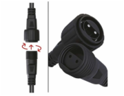 Standard LED spojovací vánoční řetěz, 10 m, venkovní, teplá/studená bílá