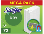 Swiffer Sweeper Dry čistící ubrousky 72 ks Swiffer Sweeper Suché utěrky na podlahu, 72 ks