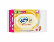 ZEWA Vlhčené toaletní ubrousky "Almond Milk", 80ks