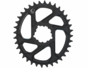 Převodník SRAM X-SYNC 2 Oval 36z Direct Mount 6mm Offset Alum, Eagle Black SRAM X-SYNC 2 EAGLE Oval Black 36z. - převodník