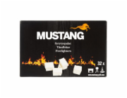 Podpalovače bílé MUSTANG 32 ks.