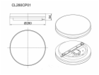 Lampa Standart Toro CL280CP01, stropní, 18W