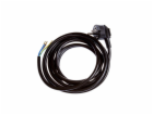Kabel se zástrčkou OKKO, 5 m, černý