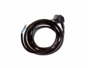 Kabel se zástrčkou OKKO, 5 m, černý
