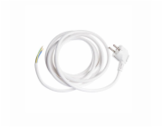Kabel se zástrčkou OKKO, 5 m, bílý