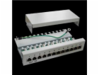 Patch panel Box 12-port Cat5E STP na zed´
