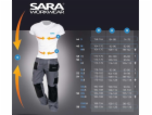 Pracovní kalhoty Sara Workwear Actiflex, černé, 50