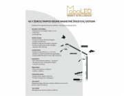 Lampa modulovaná magnetická, 12 W, LED, 3000 - 6000 °K