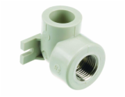 Upevňovací koleno 09.2520 PPR, vnitřní závit 25 mmx1/2".