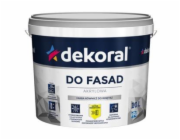 Fasádní barva Dekoral Polinit, bílá, 1l