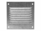 Ventilační mřížka EUROPLAST MR1010ZN, 100 x 100 mm