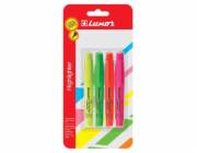 Textové popisovače Luxor Mini, 4 ks