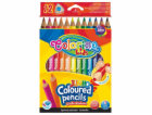 Barevné tužky COLORINO JUMBO 51859PTR, 12 barev