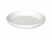 Keramický hrnec talíř DOMOLETTI TOSKANIA, O22 cm, mat. Bílý
