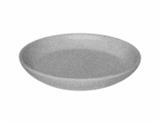 Keramický hrnec talíř DOMOLETTI CHARMS, O18 cm, šedá
