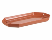 Plastový kaktusový talíř Uniplastex, 23 x 11 cm