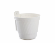 Plastový závěsný hrnec Uniplastex Barok, O18 cm