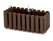 Hrnec Prosperplast Boardee, O 38 x 18 cm, hnědý