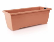 Hrnec Prosperplast Balcony, O 50 x 19 cm, hnědý
