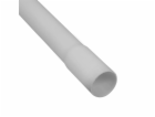 Hladká instalační trubka RLM20, PVC, šedá, 2m