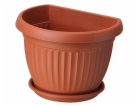 Hrnec Form Plast Dona, plast, O 20 cm, hnědý