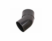 Koleno svodové 670, PVC, O 50 mm, hnědé