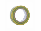 Izolační páska, Bycom, 0,13 x 15 mm. 10 let žluto zelená