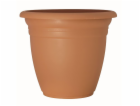 Plastový hrnec DOMOLETTI TE000021-100, O21 cm, tmavě hnědý