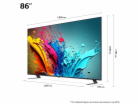 TELEVIZE 86QNED85T3C LG