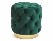 Pouf Domoletti AHIGA, zelený, 40 cm x 40 cm x 43 cm