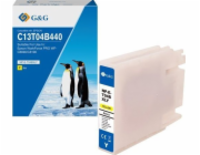 Inkoust / inkoust kompatibilní s G&G s C13T04B440, žlutý, NP-E-T04BXLY-A, pro Epson WF-C81xx, WF-C86xx
