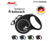 Flexi Black Design L 5 m Zatahovací vodítko pro psa