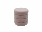 Pouf kulatý hs522-1 37x37x40 cm růžový