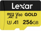 Karta Lexar Gold MicroSDXC 256 GB Class 10 UHS-II/U3 A1 V...