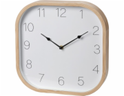 Hodiny nástěnné 30 cm dekor dřevo KO-NB1701020