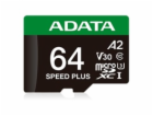 ADATA SPEED PLUS microSDXC 64 GB, paměťová karta