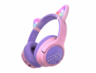 PowerLocus Bobo Cat Ears Wireless Headphones for Kids