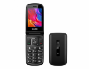 Mobilní telefon QUBO, QUBO P-210 NW BK,TLF LCD displej, fotoaparát, bluetooth, tlačítko SOS, USB-C