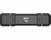 Silicon Power DS72 USB paměť 1 TB USB Type-A / USB Type-C 3.2 Gen 2 (3.1 Gen 2) Černá