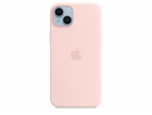 iPhone 14+ Silicone Case with MS - Chalk Pink