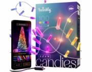Twinkly Candies LED osvětlení vánočního stromu TWKC100RGB-T 6 M tvar svíčky