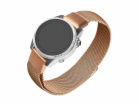 Síťovaný nerezový řemínek FIXED Mesh Strap pro Garmin Qui...