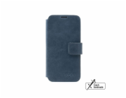Kožené pouzdro typu kniha FIXED ProFit pro Apple iPhone 16 Pro Max, modré
