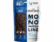 WIEJSKA ZAGRODA Monoprotein line Soft snacks Deer - pamlsek pro psa - 115g