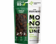 WIEJSKA ZAGRODA Monoprotein line Soft snacks Rabbit - pamlsek pro psa - 115g
