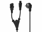 Lindy Schuko IEC C13 & C5 napájecí kabel - 30047