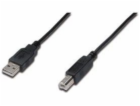 Digitus USB-A - micro-B USB kabel 1,8 m černý (AK-300102-...