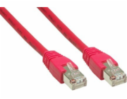 Dobré připojení Dobré připojení RNS® Patch kabel s ochranou Snap-in, Kat. 6, S/FTP, PiMF, PVC, 250 MHz, červená, 5 m, dobré připojení (8060-050R)