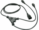 Lindy napájecí kabel typu Y, 1xIEC320 C14 - 2xIEC320 C13,...