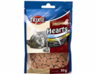 Trixie SNACKI Premio  HEARTS / Hearts light 50 g